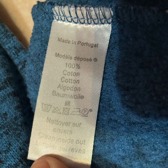 Kenzo Paris Sweater Womens Blue Tiger Jungle Crewneck Sweatshirt Sz S - Picture 4 of 16